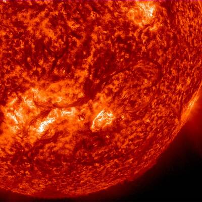 Sensationelle Bilder einer Sonneneruption