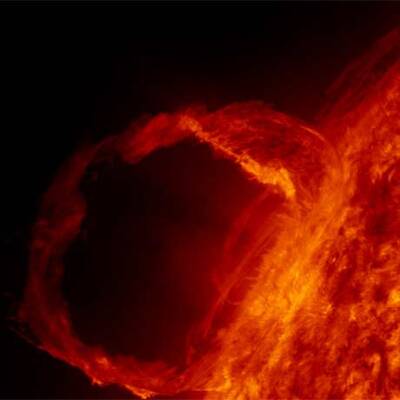 Atemberaubende Aufnahmen der Sonne