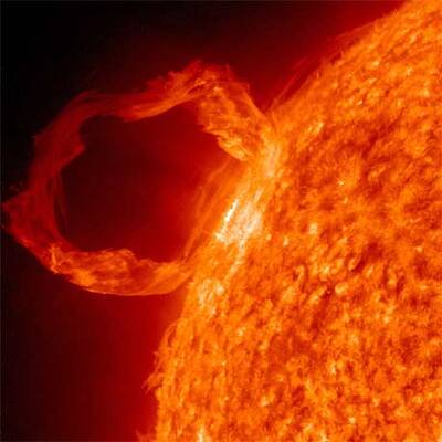 Atemberaubende Aufnahmen der Sonne