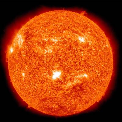 So haben sie die Sonne noch nie gesehen