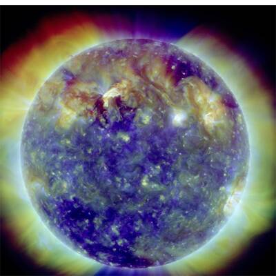 So haben sie die Sonne noch nie gesehen