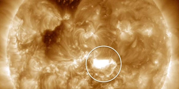 Sonnensturm trifft die Erde