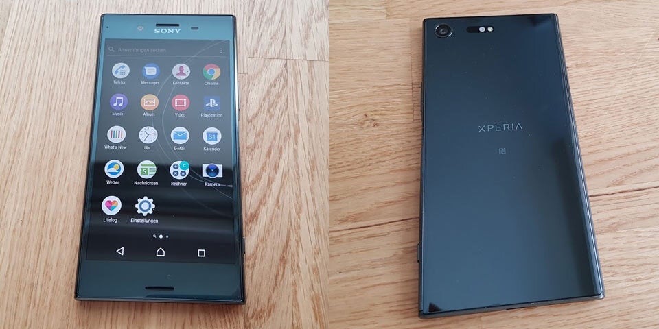 Sony Xperia XZ Premium im oe24.at-Test