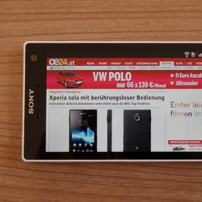 Test: Sony Xperia S