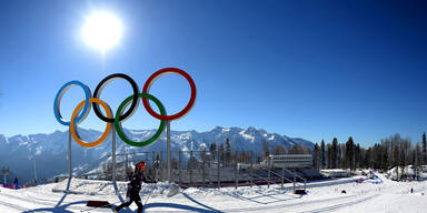 Sonniger Abschied aus Sotschi