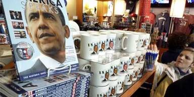 Obama-Fanartikel boomen