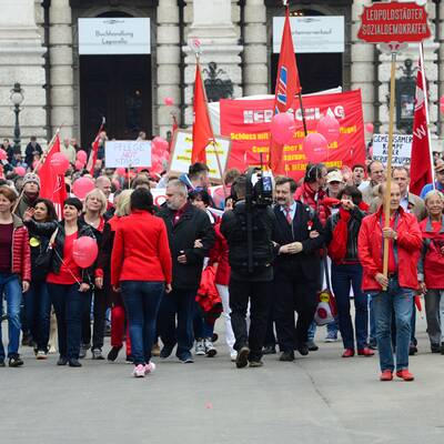 SPÖ-Aufmarsch am 1. Mai