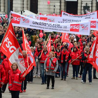 SPÖ-Aufmarsch am 1. Mai