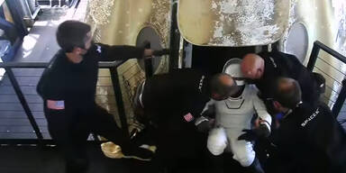 ISS-Weltraumtouristen sind wieder auf der Erde