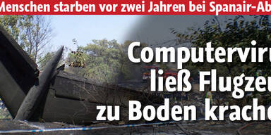 Computervirus sorgte für Spanair-Absturz