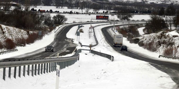 Temperatur-Sturz um 17 Grad