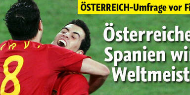Österreicher: Spanien wird Weltmeister