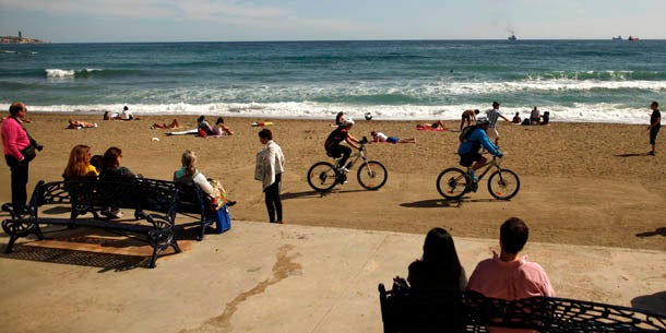 Frühlingswetter in ganz Europa