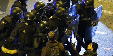 Krawalle bei Protest gegen Sparpolitik