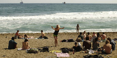 Temperaturen wie in Spanien