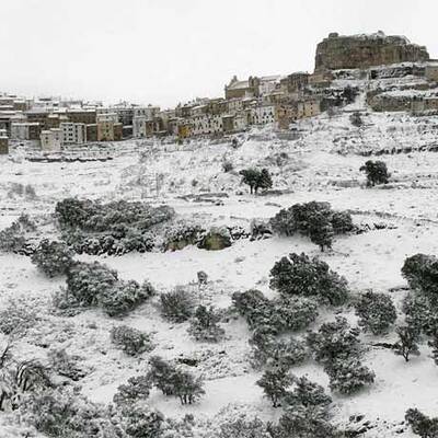 Wintereinbruch in Europa