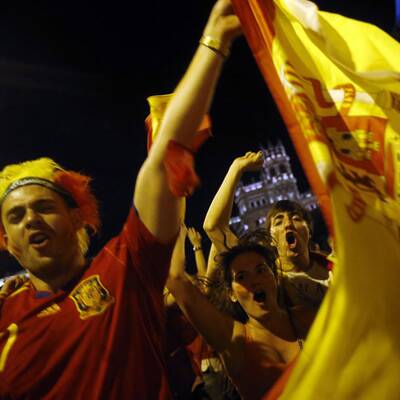 So feierte Spanien