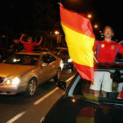 So feierte Spanien