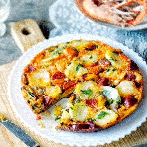 Häppchen und Paella