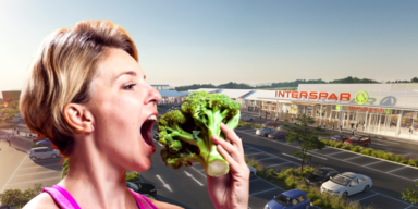 Das gab's noch nie bei Interspar