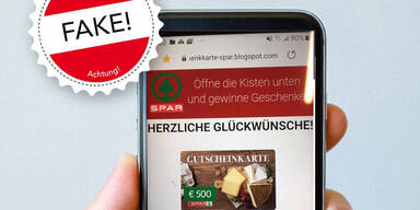Spar warnt vor Betrugsmasche via WhatsApp