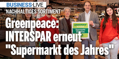 INTERSPAR 2025 erneut „Supermarkt des Jahres“: Greenpeace zeichnet nachhaltiges Sortiment aus