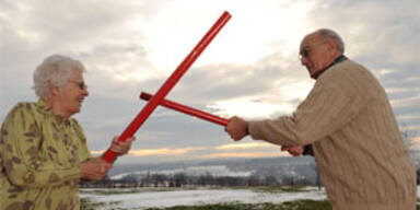 Selbstverteidigung mit dem Spazierstock