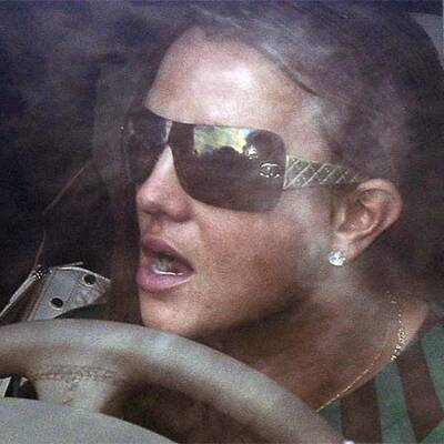 Britneys Ankunft vor Gericht