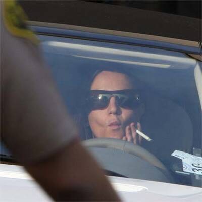 Britneys Ankunft vor Gericht