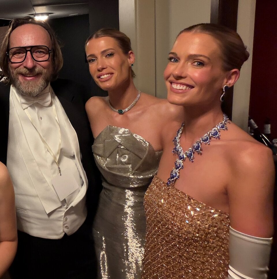 René Wastler mit den Ladies Amelia und Eliza Spencer