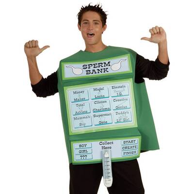 Samenbank? Lustig gedacht, ist aber ekelig.