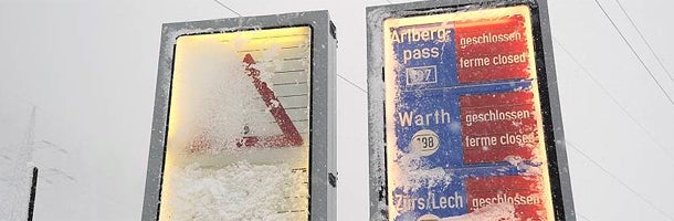 5 Meter Schnee am Arlberg