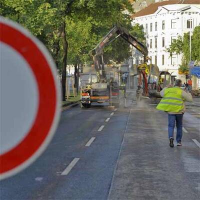 Verkehrschaos am Wiener Gürtel