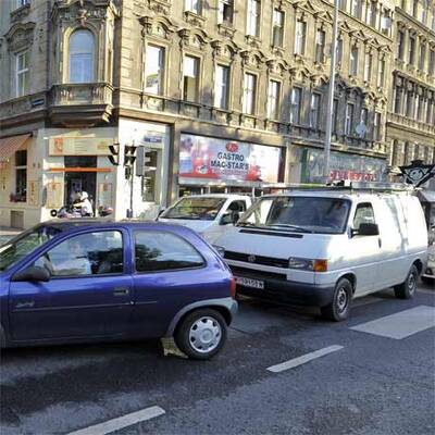 Verkehrschaos am Wiener Gürtel