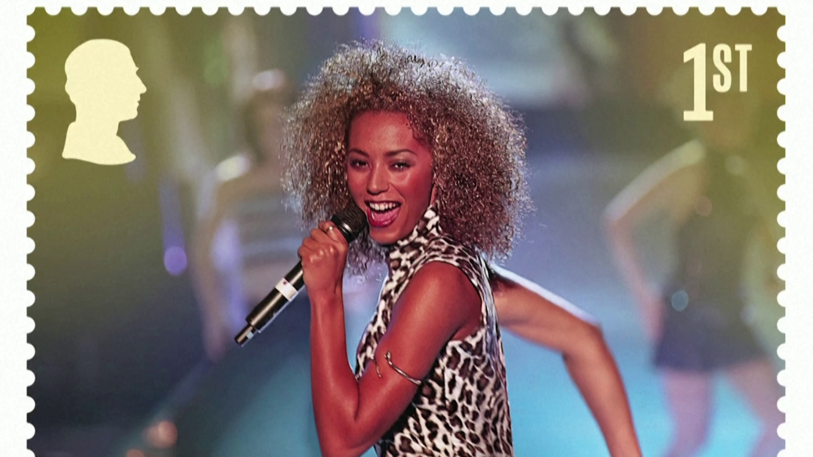 Briefmarke zum Spice GirlsJubiläum oe24.tv