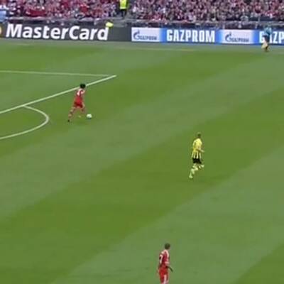  Bayern gegen Dortmund. Das Finale der Champions League in Wembley.