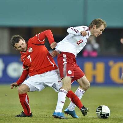 Österreich - Dänemark 2:1