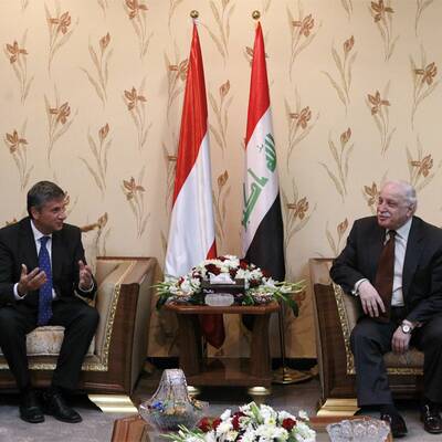 Spindelegger auf geheimer Mission im Irak