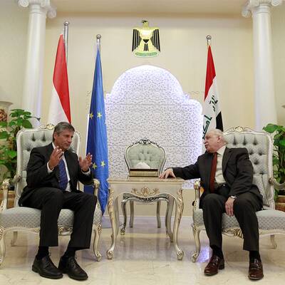 Spindelegger auf geheimer Mission im Irak