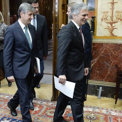 Erste Gesprächsrunde zwischen SPÖ und ÖVP