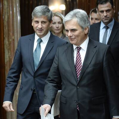 Erste Gesprächsrunde zwischen SPÖ und ÖVP