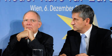 Schäuble spottet über Spindelegger