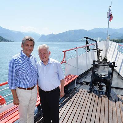 Die ÖVP-Sommertour 2013 startete die ÖVP-Spitze mit einer Wanderung.