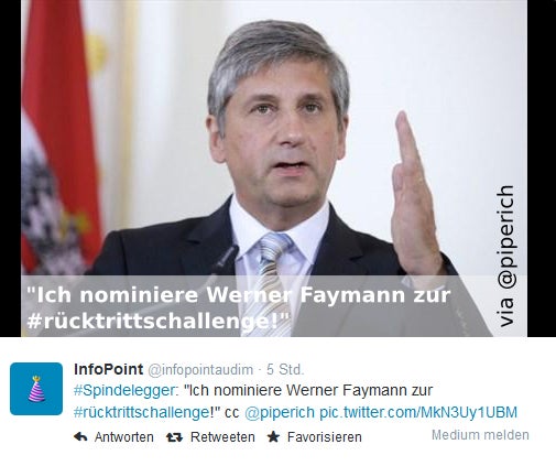 Mitterlehner ist neuer ÖVP-Chef