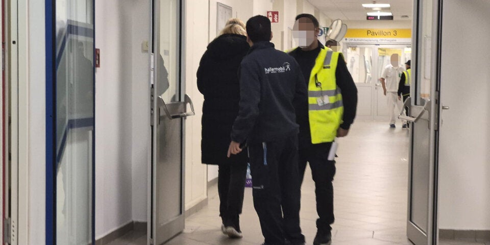 Säure-Attacke in Krankenhaus
