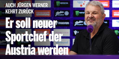 Er soll neuer Austria-Sportchef werden - auch Werner kehrt zurück