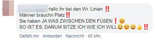 Öffi-Regel für Männer sorgt für heftige Debatten