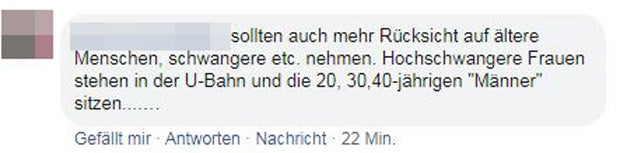 Öffi-Regel für Männer sorgt für heftige Debatten