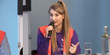 Kopie von Marina Hagen-Canaval, Sprecherin der Letzte Generation Österreich