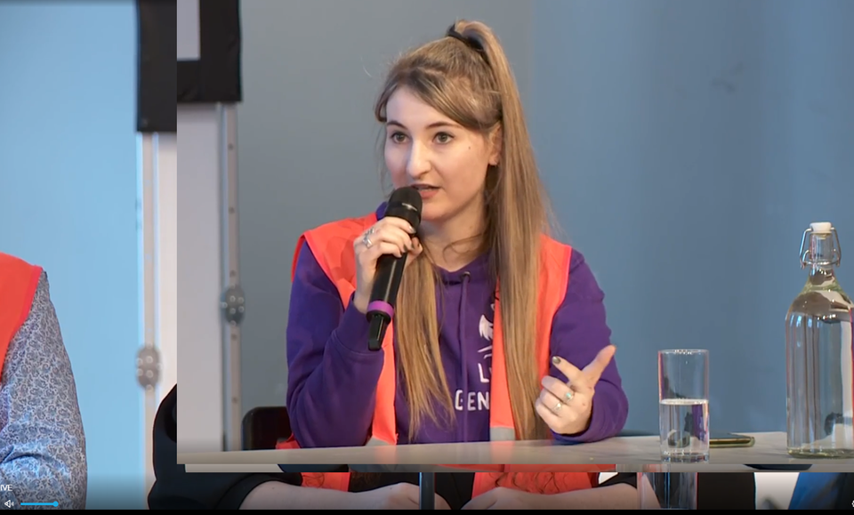 Marina Hagen-Canaval, Sprecherin der Letzte Generation Österreich